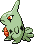 Larvitar Pixel Art Grid - Pokemon Gallery