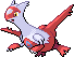 Latias Pixel Art Grid - Pokemon Gallery