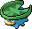 Lotad Pixel Art gen5_black-white - Pokemon Gallery