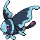 Lumineon Pixel Art Grid - Pokemon Gallery