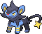 Luxio Pixel Art Grid - Pokemon Gallery