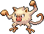 Mankey Pixel Art Grid - Pokemon Gallery