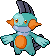 Marshtomp Pixel Art gen5_black-white - Pokemon Gallery