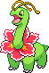 Meganium Pixel Art gen5_black-white - Pokemon Gallery