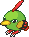 Natu Pixel Art Grid - Pokemon Gallery