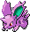 Nidoran♂ Pixel Art Grid - Pokemon Gallery