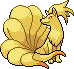 Ninetales Pixel Art Grid - Pokemon Gallery