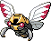 Ninjask Pixel Art Grid - Pokemon Gallery