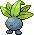 Oddish Pixel Art Grid - Pokemon Gallery