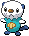 Oshawott Pixel Art gen5_black-white - Pokemon Gallery