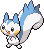 Pachirisu Pixel Art Grid - Pokemon Gallery