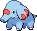 Phanpy Pixel Art gen5_black-white - Pokemon Gallery