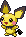 Pichu Pixel Art Grid - Pokemon Gallery