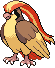 Pidgeot Pixel Art Grid - Pokemon Gallery