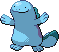 Quagsire Pixel Art gen5_black-white - Pokemon Gallery