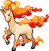 Rapidash Pixel Art Grid - Pokemon Gallery