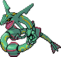 Rayquaza Pixel Art Grid - Pokemon Gallery