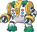 Regigigas Pixel Art gen5_black-white - Pokemon Gallery