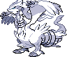 Reshiram Pixel Art Grid - Pokemon Gallery