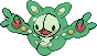 Reuniclus Pixel Art gen5_black-white - Pokemon Gallery