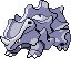 Rhyhorn Pixel Art Grid - Pokemon Gallery