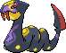 Seviper Pixel Art Grid - Pokemon Gallery