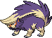 Skuntank Pixel Art Grid - Pokemon Gallery