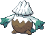 Snover Pixel Art gen5_black-white - Pokemon Gallery