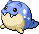 Spheal Pixel Art gen5_black-white - Pokemon Gallery