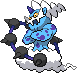 Thundurus Pixel Art Grid - Pokemon Gallery