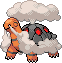 Torkoal Pixel Art Grid - Pokemon Gallery