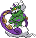 Tornadus Pixel Art Grid - Pokemon Gallery