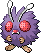 Venonat Pixel Art gen5_black-white - Pokemon Gallery