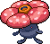 Vileplume Pixel Art gen5_black-white - Pokemon Gallery