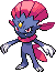 Weavile Pixel Art Grid - Pokemon Gallery