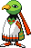 Xatu Pixel Art Grid - Pokemon Gallery