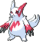 Zangoose Pixel Art gen5_black-white - Pokemon Gallery