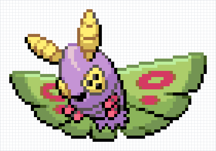 Dustox Pixel Art Grid