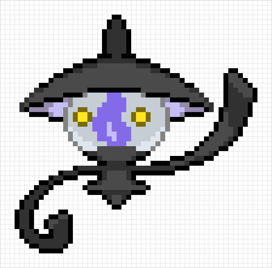 Lampent Pixel Art Grid