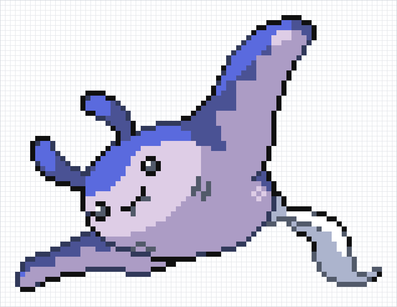 Mantine Pixel Art Grid