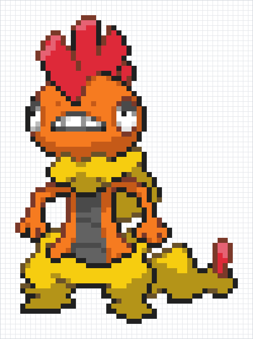 Scrafty Pixel Art Grid