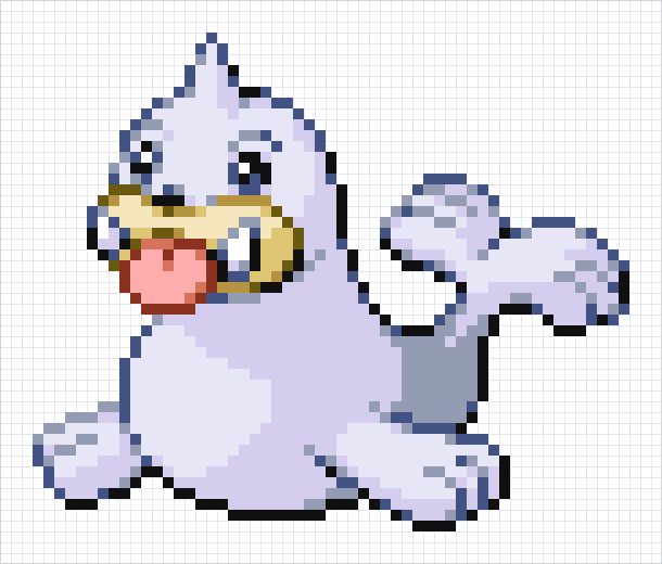 Seel Pixel Art Grid