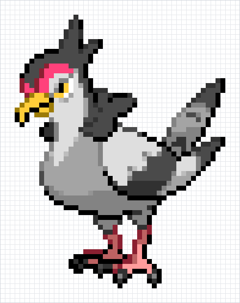 Tranquill Pixel Art Grid