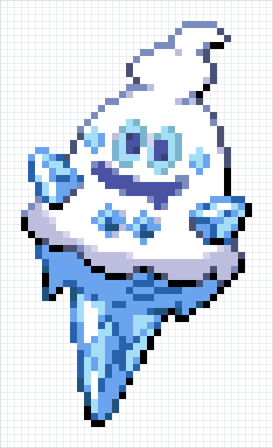 Vanillish Pixel Art Grid